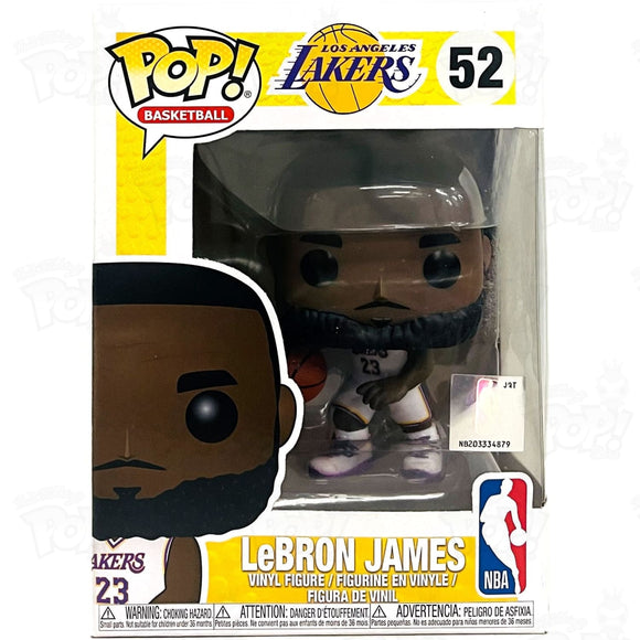NBA: Los Angeles Lakers Lebron James (#52) White Funko Pop Vinyl