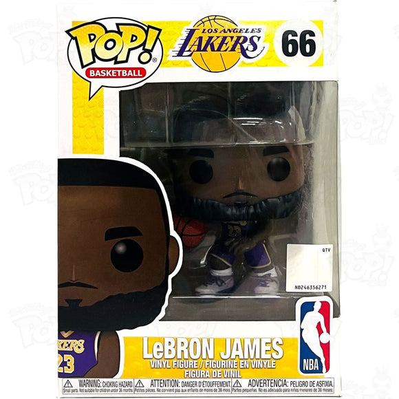 NBA: Los Angeles Lakers Lebron James (#66) Purple Funko Pop Vinyl