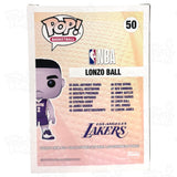 Nba: Los Angeles Lakers Lonzo Ball (#50) [Damaged] Funko Pop Vinyl