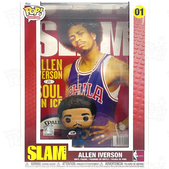 Nba: Slam Allen Iveon Cover (#01) Funko Pop Vinyl