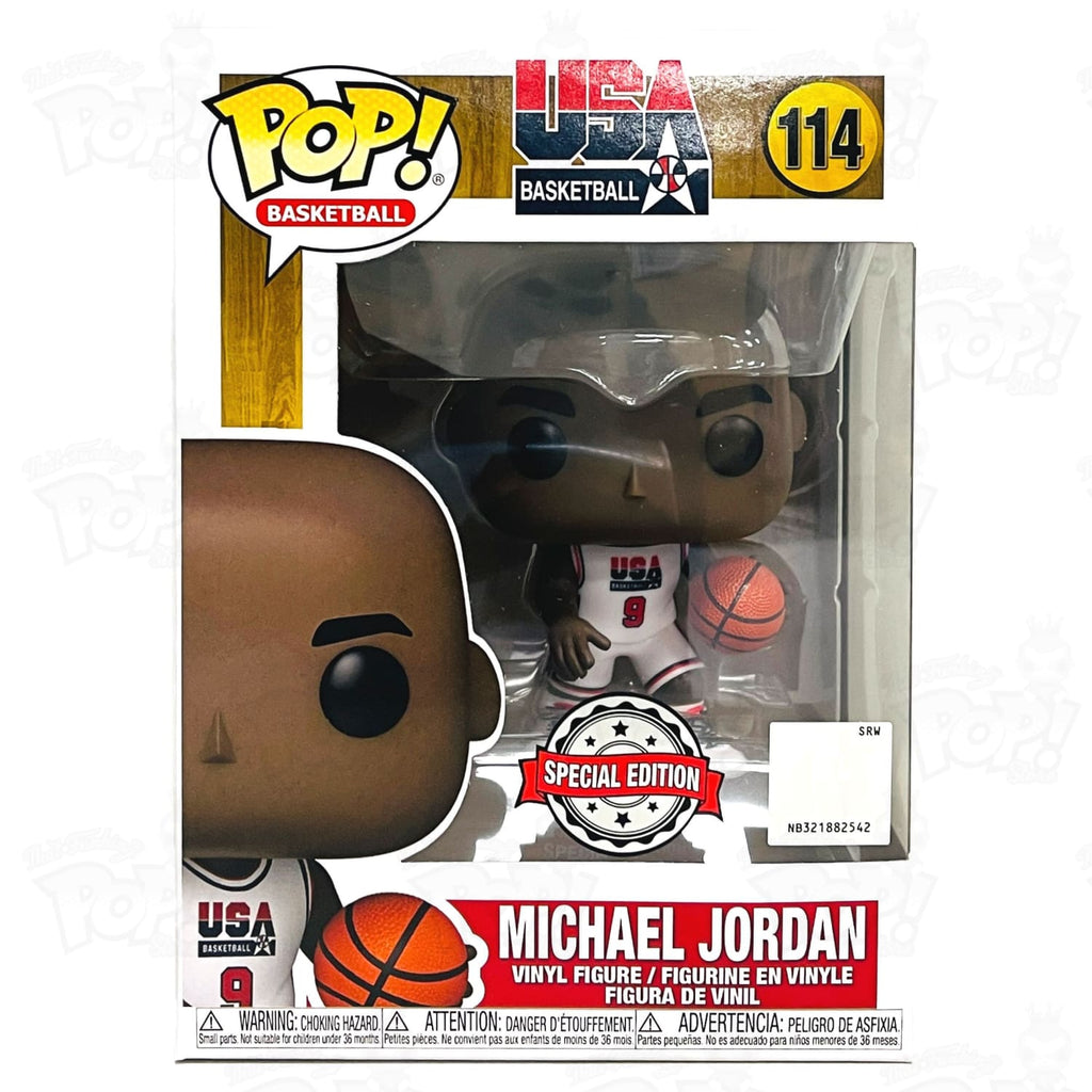 Figurine Michael Jordan / USA Basketball / Funko Pop NBA 114 / Exclusive  Spécial Edition