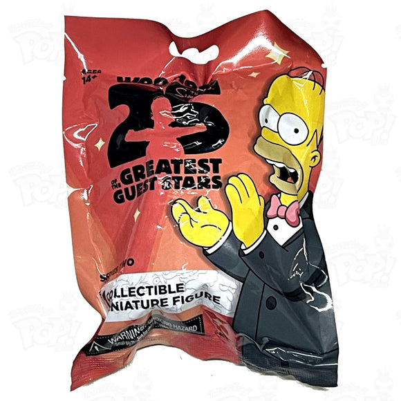 NECA The Simpsons Collectible 2 Mystery Figure 25 Greatest Guest Stars - That Funking Pop Store!