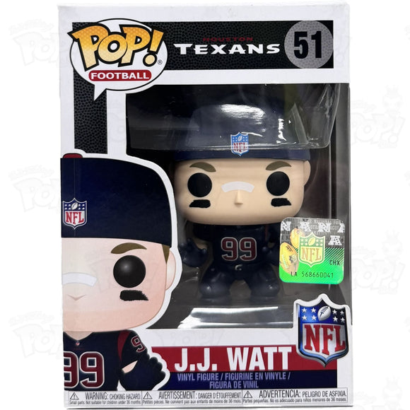 Nfl Jj Watt (#51) Funko Pop Vinyl