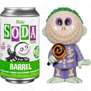 Nightmare Before Christmas Barrel Soda Vinyl Soda