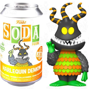 Nightmare Before Christmas Harlequin Demon Vinyl Soda