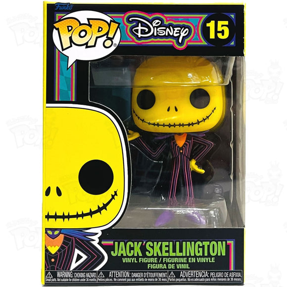 Nightmare Before Christmas Jack Black Light (#15) Funko Pop Vinyl