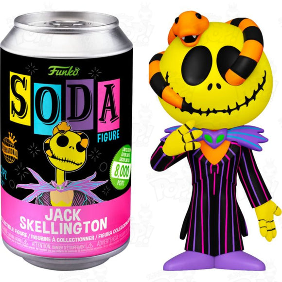 Nightmare Before Christmas Jack W/snake Vinyl Soda Soda