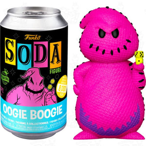 Nightmare Before Christmas Oogie Boogie Black Light Vinyl Soda