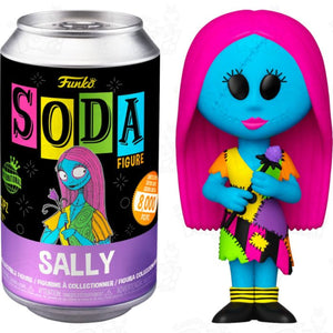 Nightmare Before Christmas Sally Black Light Vinyl Soda Soda