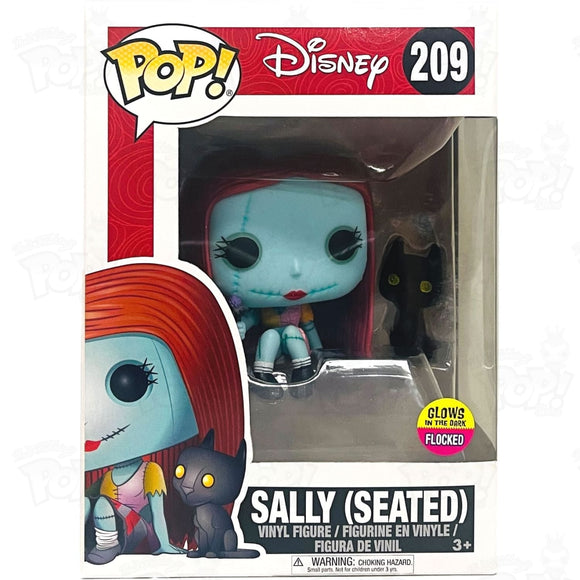 Nightmare Before Christmas Sally Seated (#209) Flocked Funko Pop Vinyl