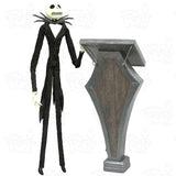 Nightmare Before Christmas Silver Anniversary 25 Years Jack With Poidum 16-Inch Figurine Loot