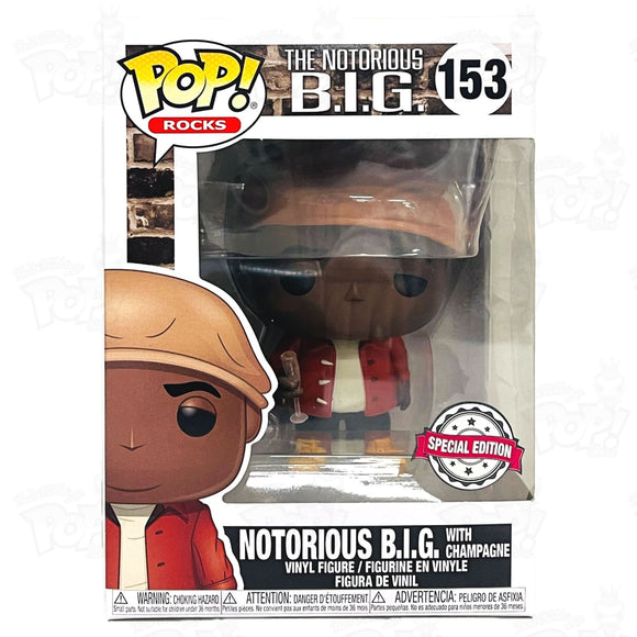 Notorious B.i.g. With Champagne (#153) Funko Pop Vinyl