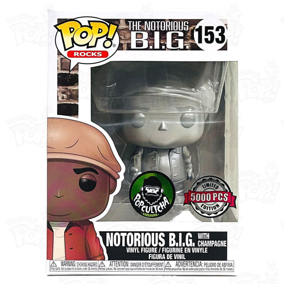 Notorious B.i.g With Champagne (#153) Popcultcha Exclusive Funko Pop Vinyl