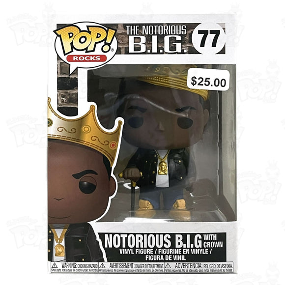 Notorious B.I.G. With Crown (#77) - That Funking Pop Store!