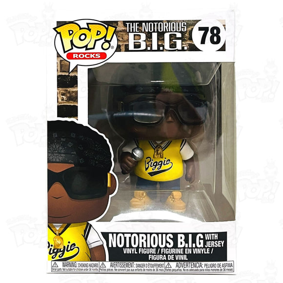 Notorious B.i.g. With Jersey (#78) Funko Pop Vinyl