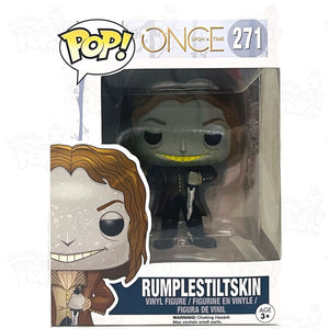 Once Upon A Time Rumplestiltskin (#271) Gold Glitter Funko Pop Vinyl