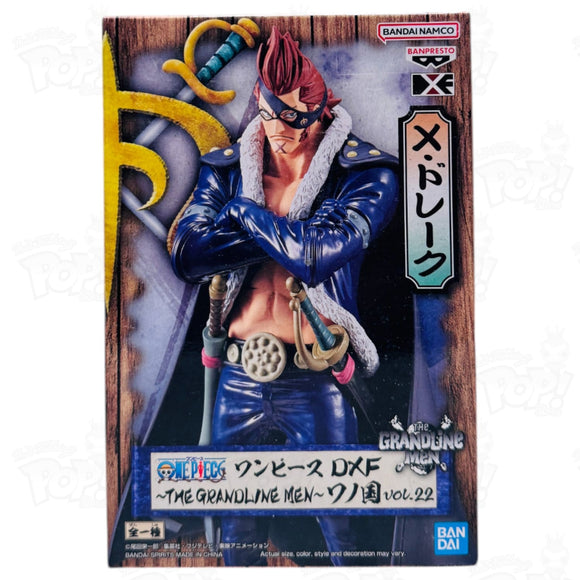 One Piece Dxf The Grandline Men Wanokuni Vol. 22 X Drake Figure Loot