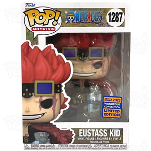 One Piece Eustass Kid (#1287) 2023 Wonderous Convention Funko Pop Vinyl