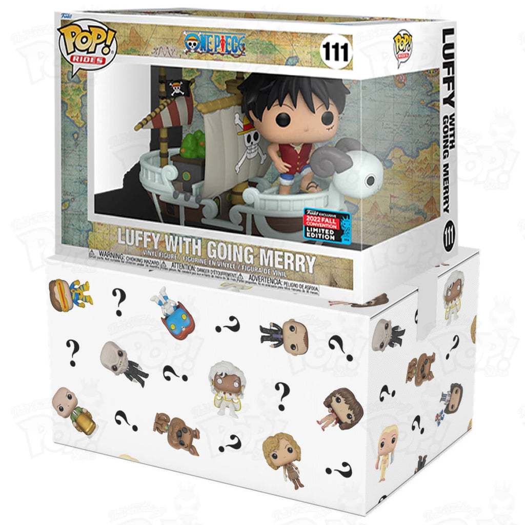 One Piece Luffy with Going Merry Funko Pop! 6x Pop Mystery Box