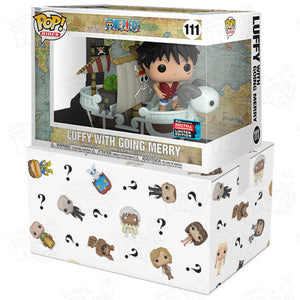 One Piece Luffy With Going Merry Funko Pop! + 6X Pop Mystery Box Vinyl