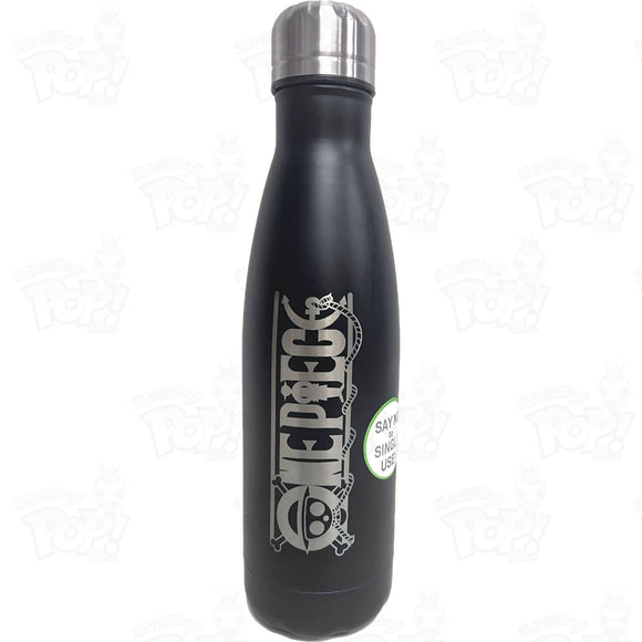 One Piece Stainless Steel Drink Bottle 500Ml Black Loot