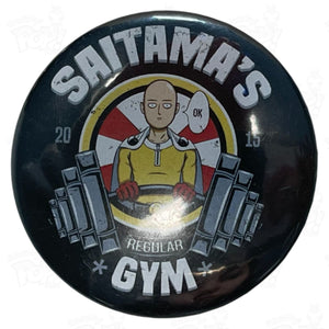 One Punch Man Saitama Gym Button