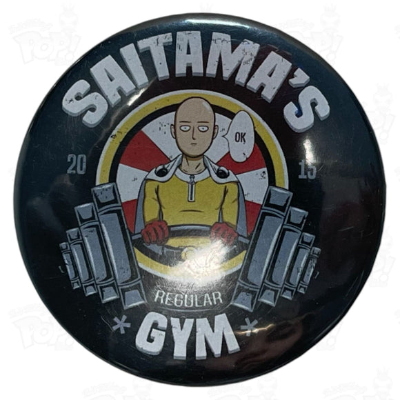 One Punch Man Saitama Gym Button