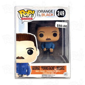Orange is the New Black George "Pornstache" Mendez (#249) - That Funking Pop Store!