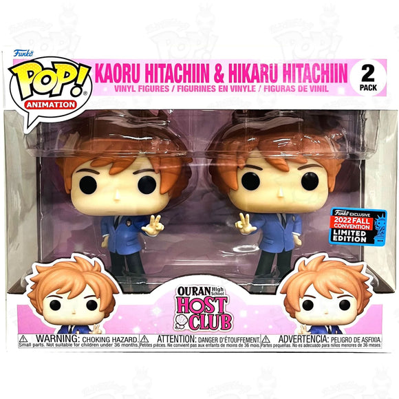 Ouran High School Kaoru & Hikaru Hitachiin (2-Pack) Nycc 2022 Funko Pop Vinyl