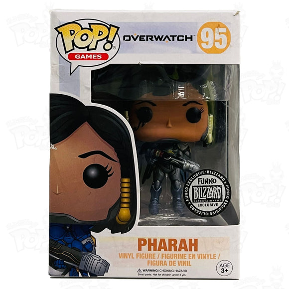 Overwatch Pharah (#95) Blue Blizzard Exclusive Stickered - That Funking Pop Store!
