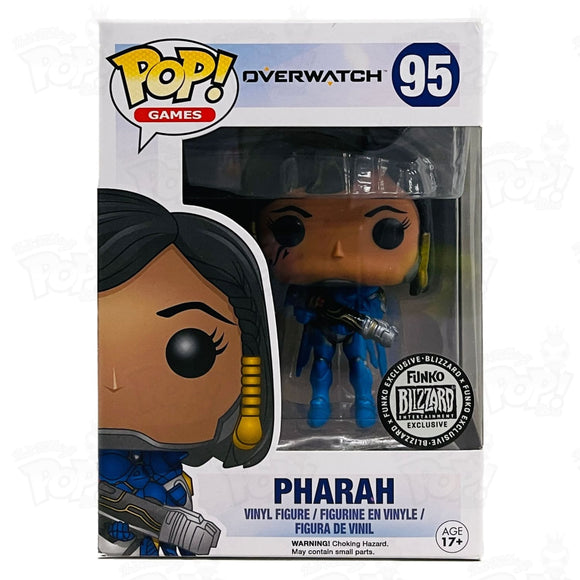 Overwatch Pharah (#95) Grey Blizzard Exclusive Stickered - That Funking Pop Store!