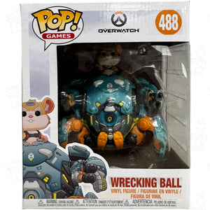 Overwatch Wrecking Ball 6-Inch (#488) Funko Pop Vinyl