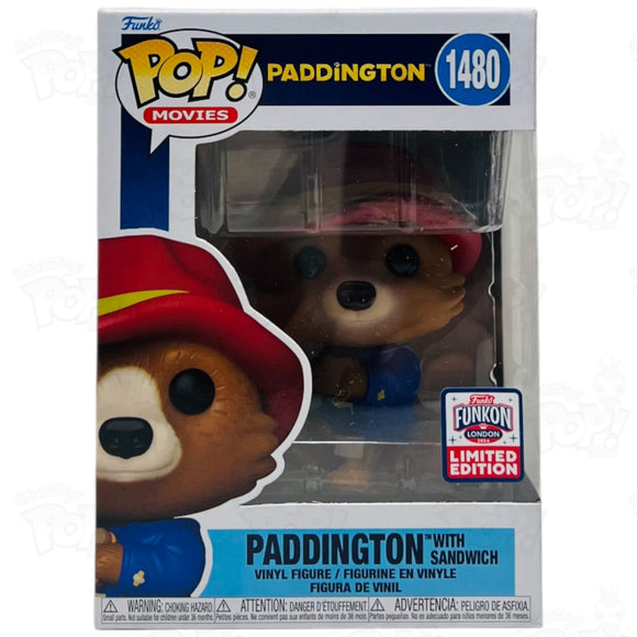 Paddington with Sandwich (#1480) Funkon London 2024 Funko Pop Vinyl