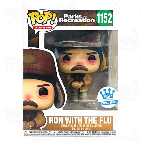 Parks And Recreation Ron With The Flu (#1152) Funko Pop Vinyl