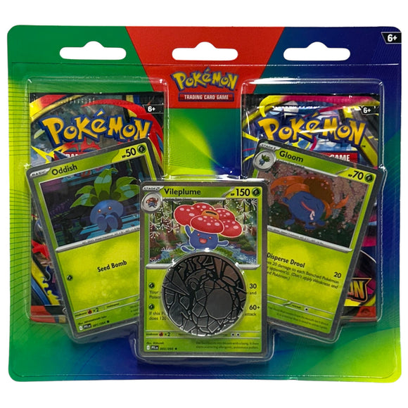 Pokemon TCG: Enhanced 2-Pack Blister - Oddish Vileplume Gloom Promo Pokemon TCG: Enhanced 2-Pack Blister - Oddish Vileplume Gloom Promo