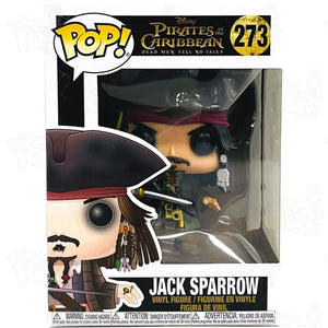 Pirates Of The Caribbean Jack Sparrow (#273) Funko Pop Vinyl