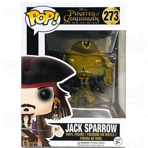 Pirates Of The Caribbean Jack Sparrow Gold (#273) Funko Pop Vinyl