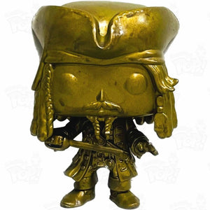 Pirates Of The Caribbean Jack Sparrow Gold Out-Of-Box Funko Pop Vinyl