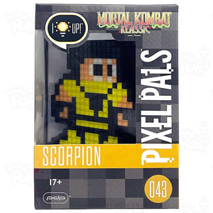 Pixel Pals Mortal Kombat Scorpion - That Funking Pop Store!