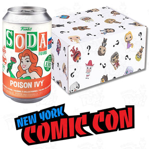 Poison Ivy Soda Vinyl + 3 Nycc Pops/soda Funko Pop