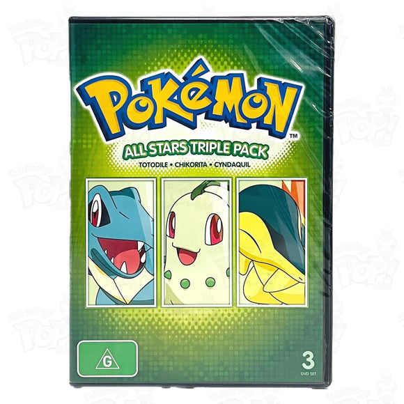 Pokemon All Stars Triple Pack (DVD, 3-Disc Set) - That Funking Pop Store!