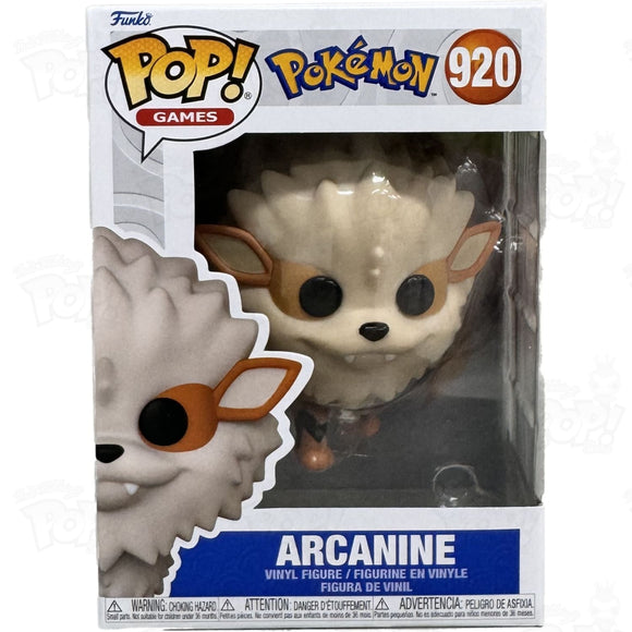 Pokemon Arcanine (#920) Funko Pop Vinyl