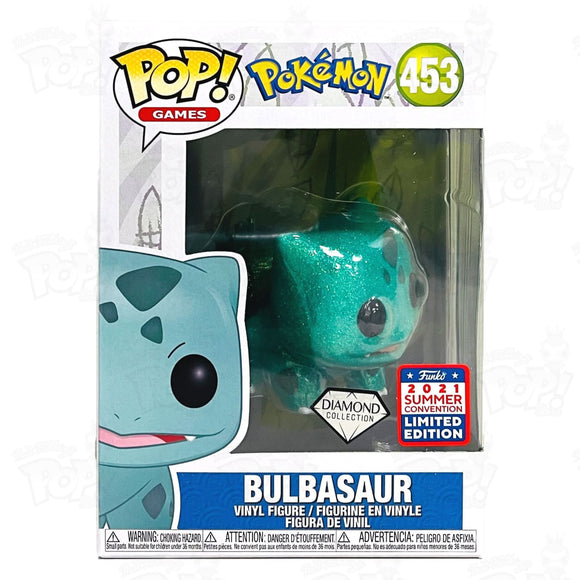 Pokemon Bulbasaur (#453) 2021 Summer Convention Funko Pop Vinyl
