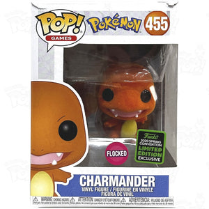 Pokemon Charmander (#455) Flocked 2020 Spring Convention Damaged Funko Pop Vinyl