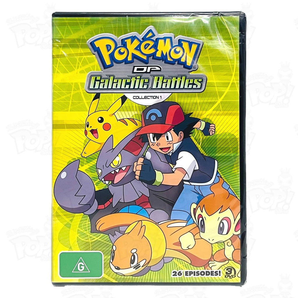 Pokemon DP Galactic Battles Collection (DVD, 3-Disc Set)