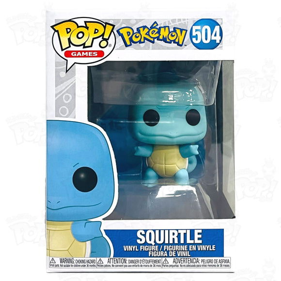Pokemon Squirtle (#504) - That Funking Pop Store!