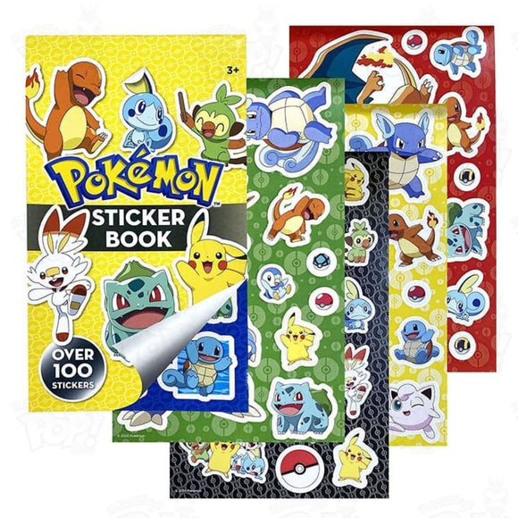 Pokemon Sticker Book Loot