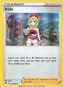 Pokemon Tcg: Astral Radiance Irida 147/189 / Holo Rare Trading Cards