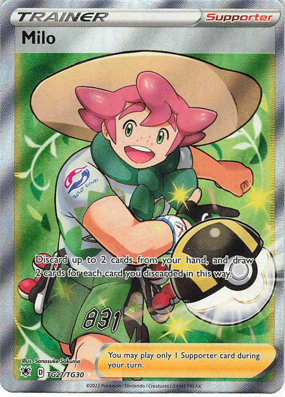 Pokemon Tcg: Astral Radiance Milo Tg27/tg30 / Ultra Rare Trading Cards