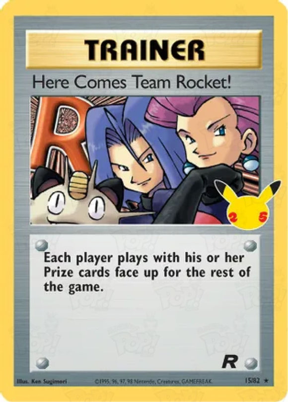 Pokemon Tcg: Celebrations: Classic Collection Here Comes Team Rocket! 15/82 /